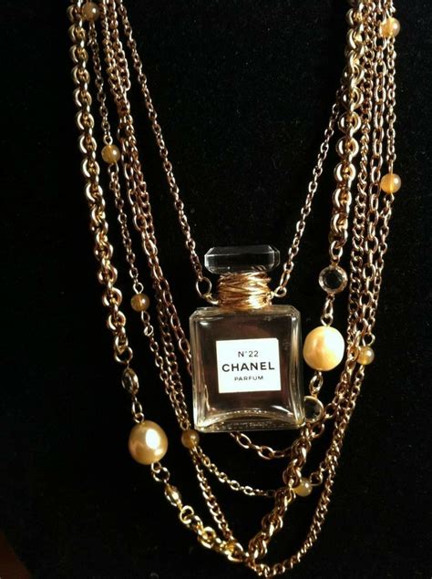 chanel bottle necklace|antique silver perfume bottle necklace.